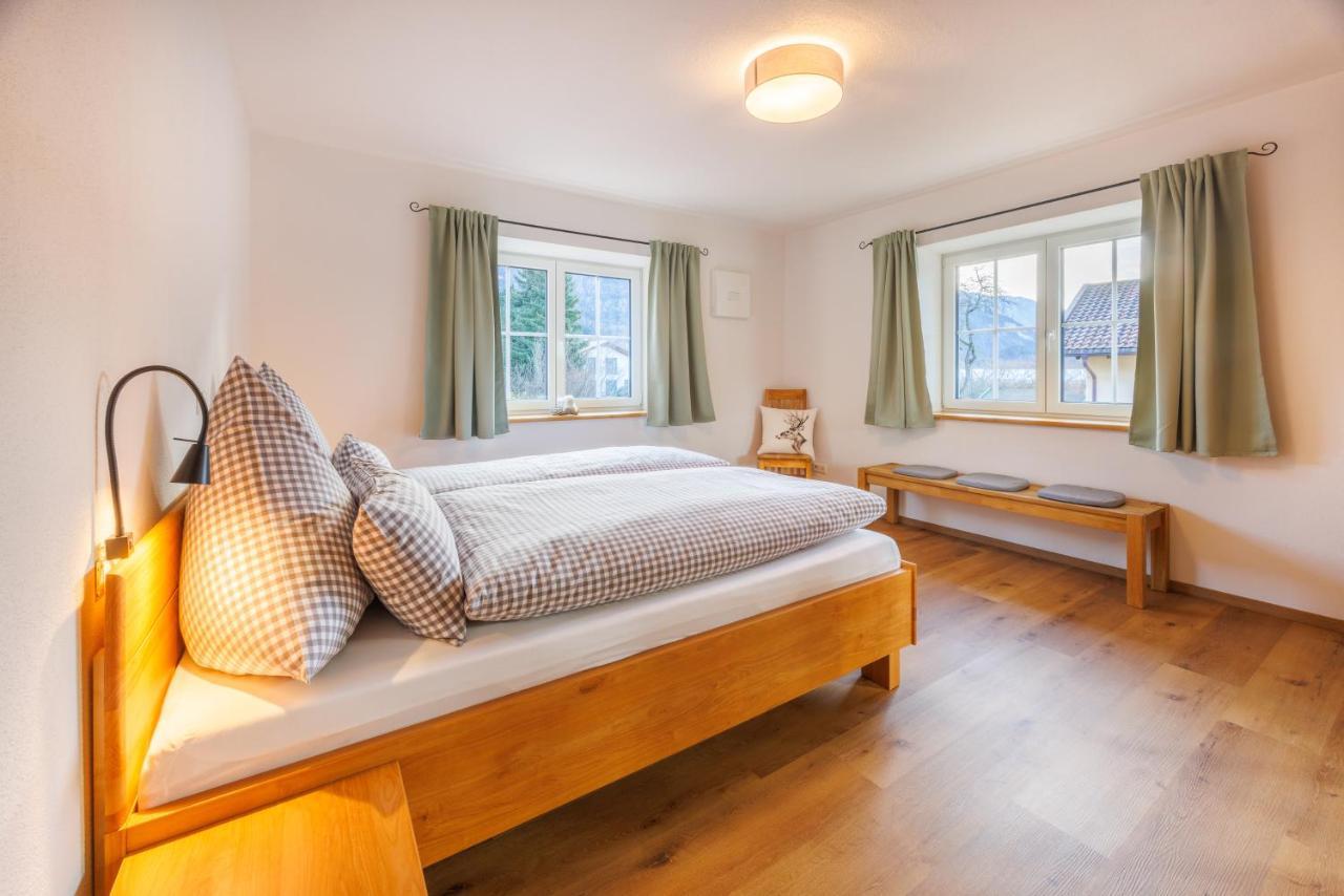 Ferienwohnung Sonnenplatzl Reiter Inkl. Chiemgaukarte Ruhpolding Bagian luar foto